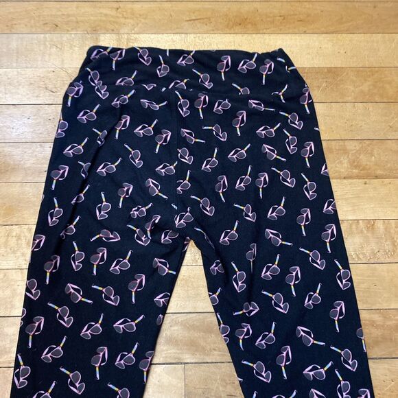 LulaRoe Leggings Women’s One Size Sunglasses Black Stretch Soft - Picture 11 of 13